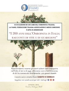 I 200 anni dell'Omeopatia in Italia