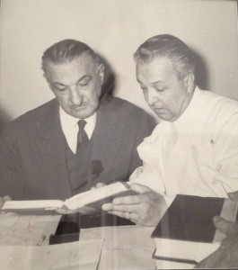Con Nicola Pende