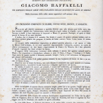 Lettera di Melzi D’Eryl,1808